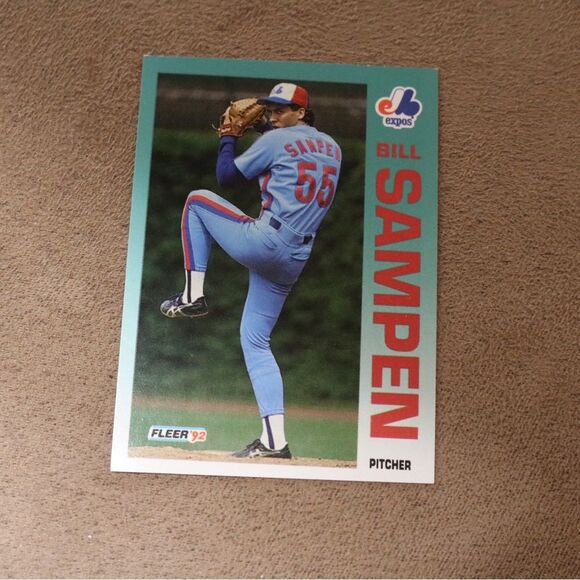 Bill Sampen #492 Baseball Card - Picture 1 of 2